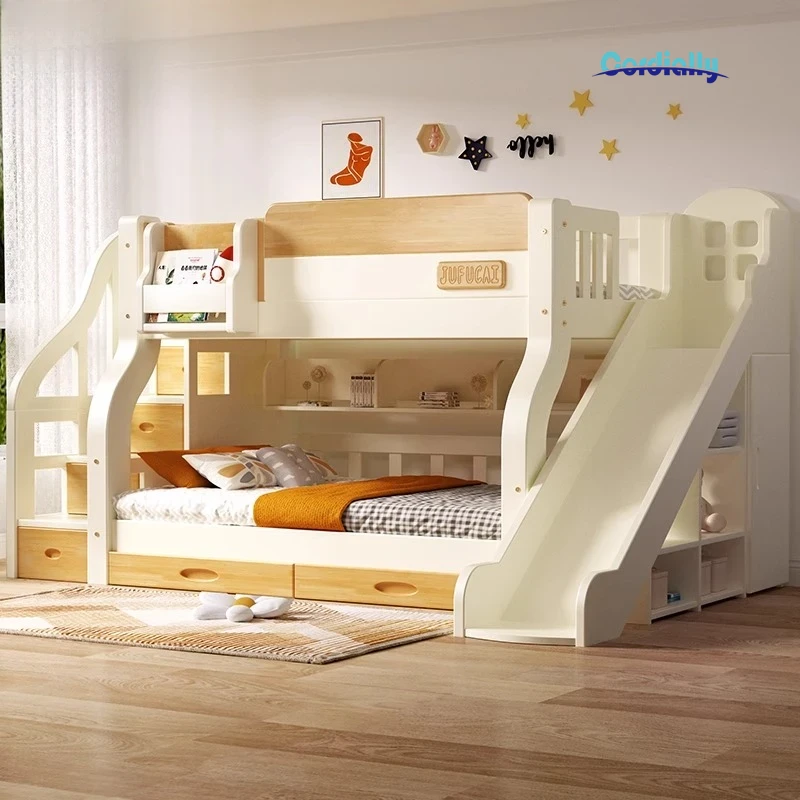 King Size Bed Frame With Storage Drawers - Cama de beliche com estrutura de