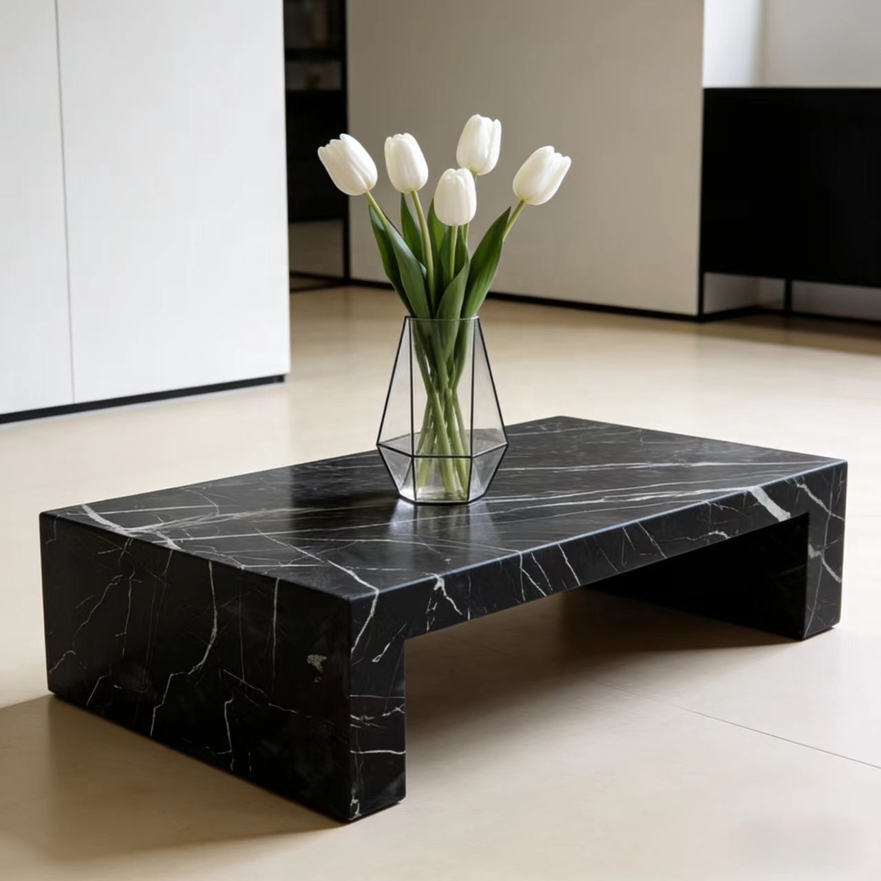 Bedroom Furniture - Mesa de Centro Moderna de Luxo
