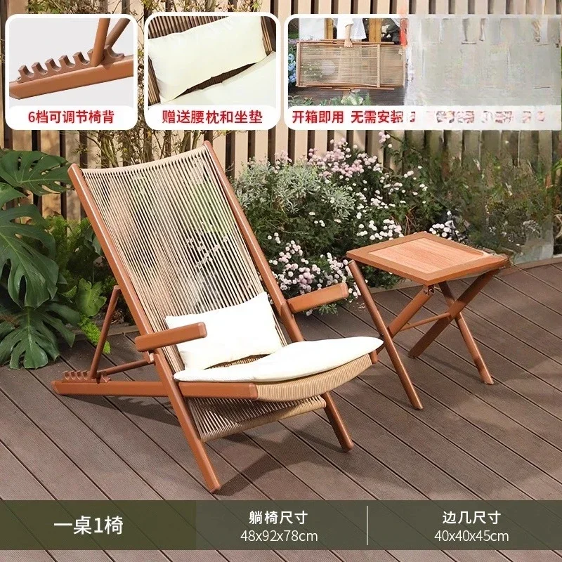 Sofas - Cadeira de Varanda Dobrável Casual para