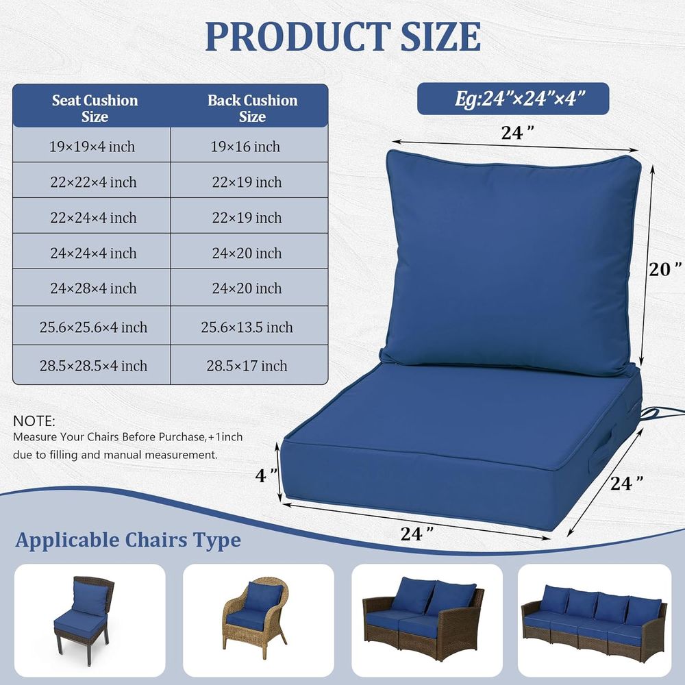 Conjunto de 4 Almofadas Profun - Outdoor Furniture avaliação e preço