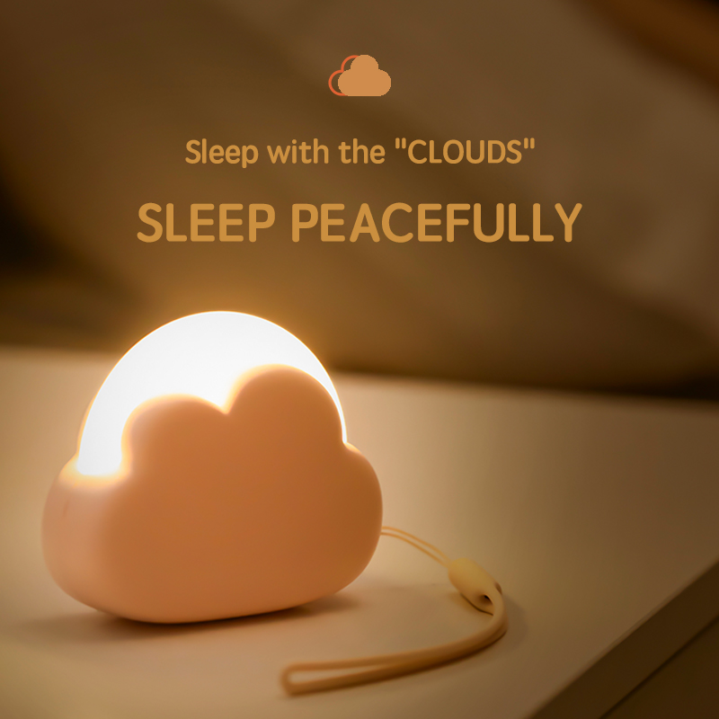 Nuvem luz noturna mini usb sem - Floating Nightstand With Led Light avaliação e preço