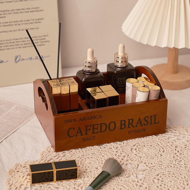 Caixa organizadora de madeira  - Storage avaliação e preço