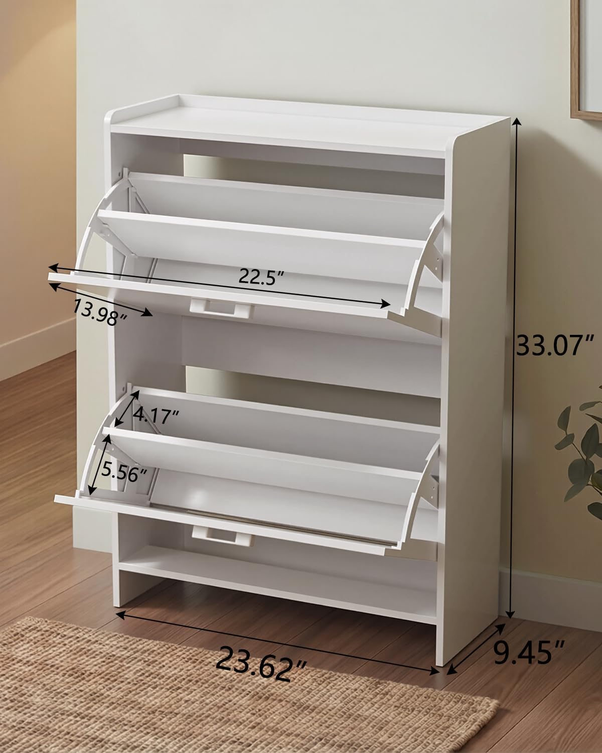 # Armário de Sapatos Estreito  - Shoe Rack Cabinet Narrow Entryway avaliação e preço