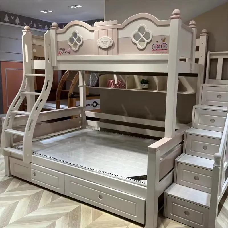 Cama Beliche Infantil de Luxo  - Bunk Bed With Stairs And Slide avaliação e preço