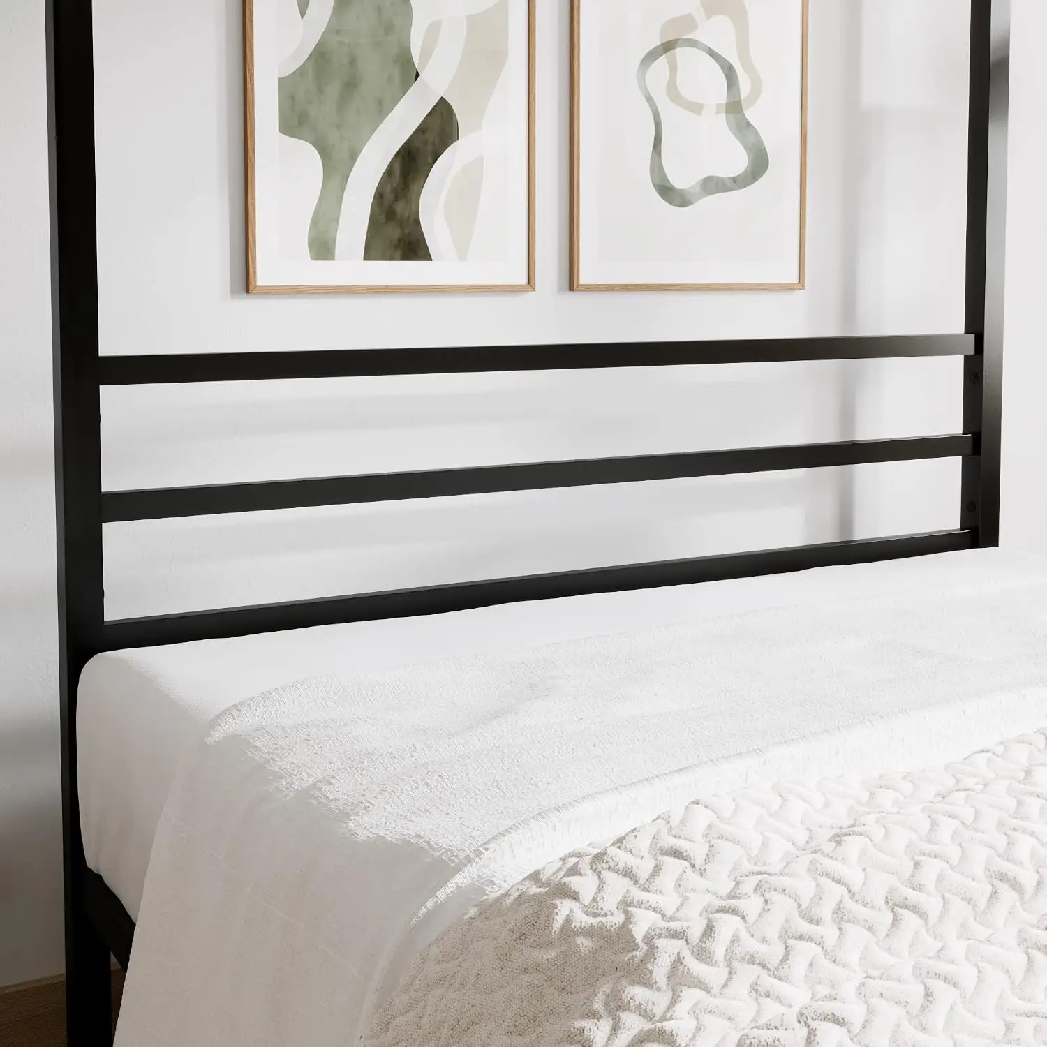 Estrutura de Cama com Dossel d - Canopy Bed Frame Metal Queen avaliação e preço