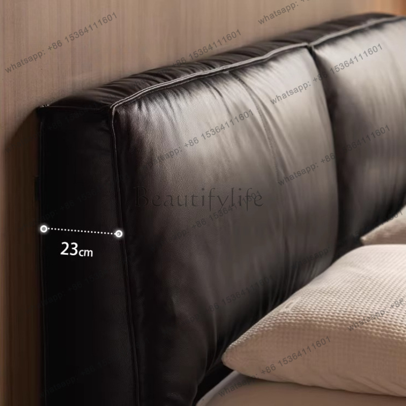 Cama de casal king size em cou - Bedroom Furniture avaliação e preço