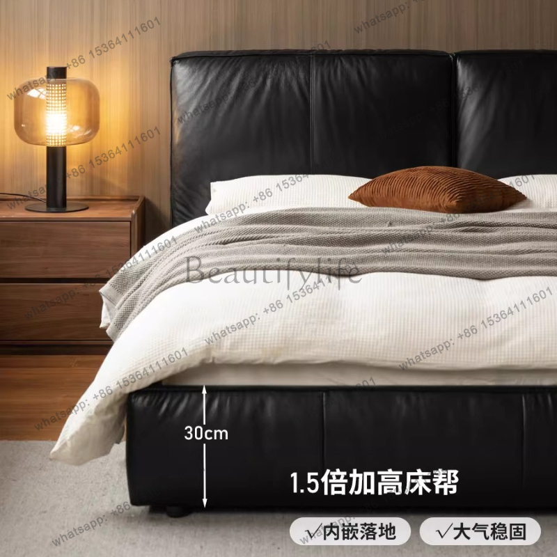 Cama de casal king size em cou - Bedroom Furniture avaliação e preço
