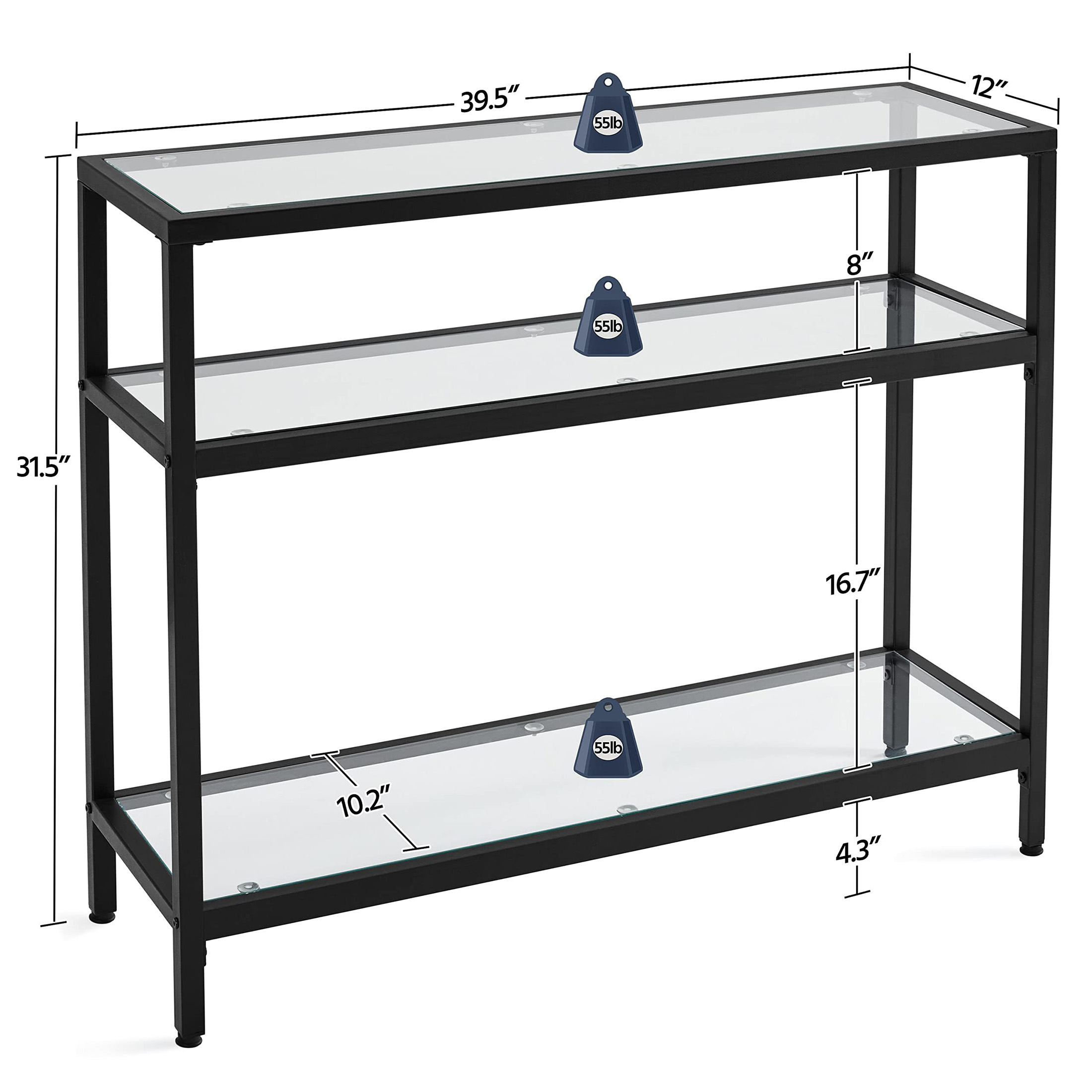 Mesa Console, Estrutura de Met - Storage avaliação e preço