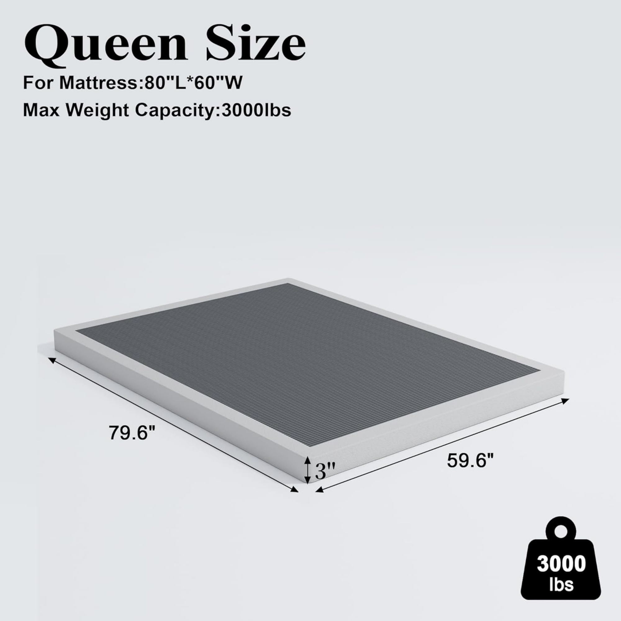 Base de Cama Queen Size de Per - Memory Foam Mattress In A Box Queen avaliação e preço