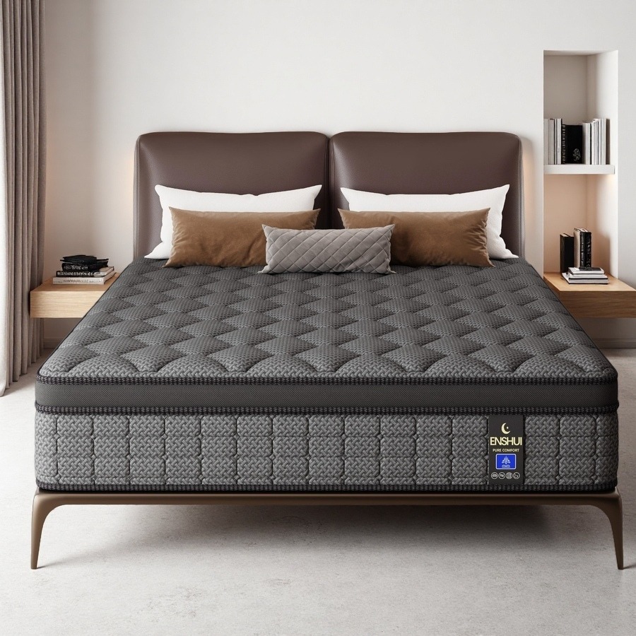 Colchão Híbrido de Espuma Visc - Memory Foam Mattress In A Box Queen avaliação e preço