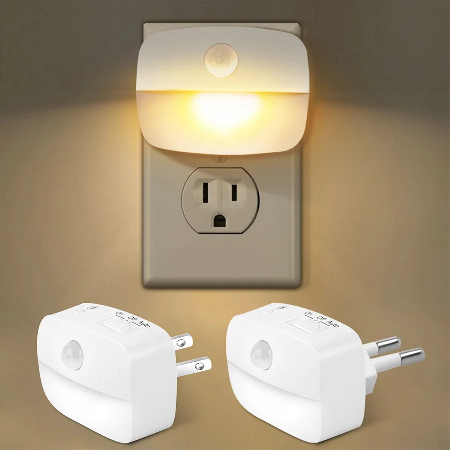 Led night light sensor de movi - Floating Nightstand With Led Light avaliação e preço